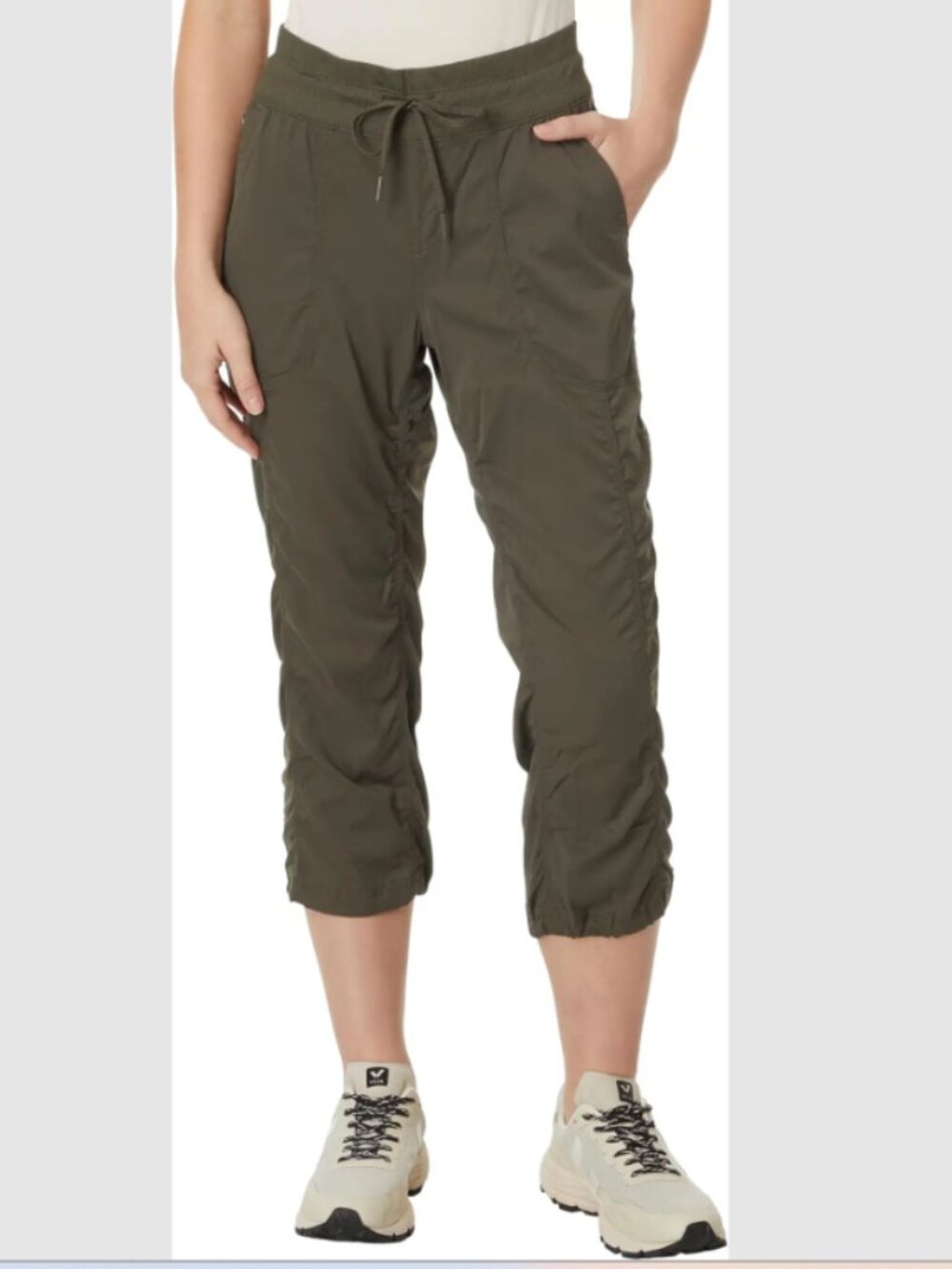 The North Face Aphrodite 2.0 Capri NWT Taupe Green Women's 3X Hiking Travel